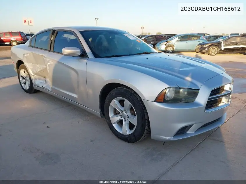 2C3CDXBG1CH168612 2012 Dodge Charger Se