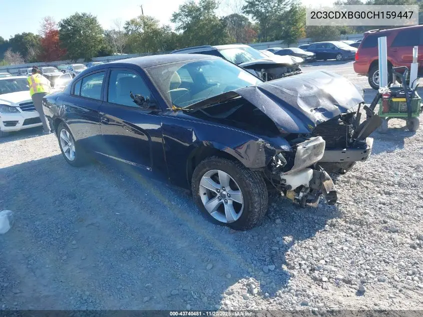 2C3CDXBG0CH159447 2012 Dodge Charger Se