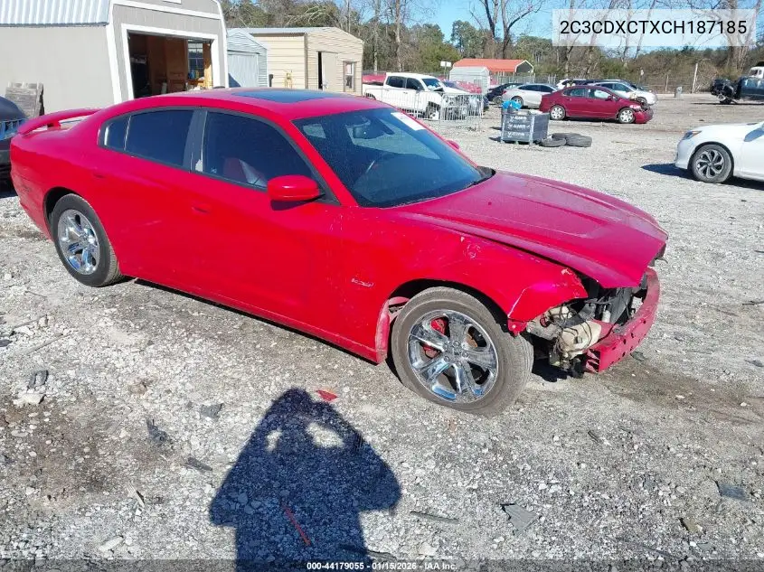 2C3CDXCTXCH187185 2012 Dodge Charger R/T