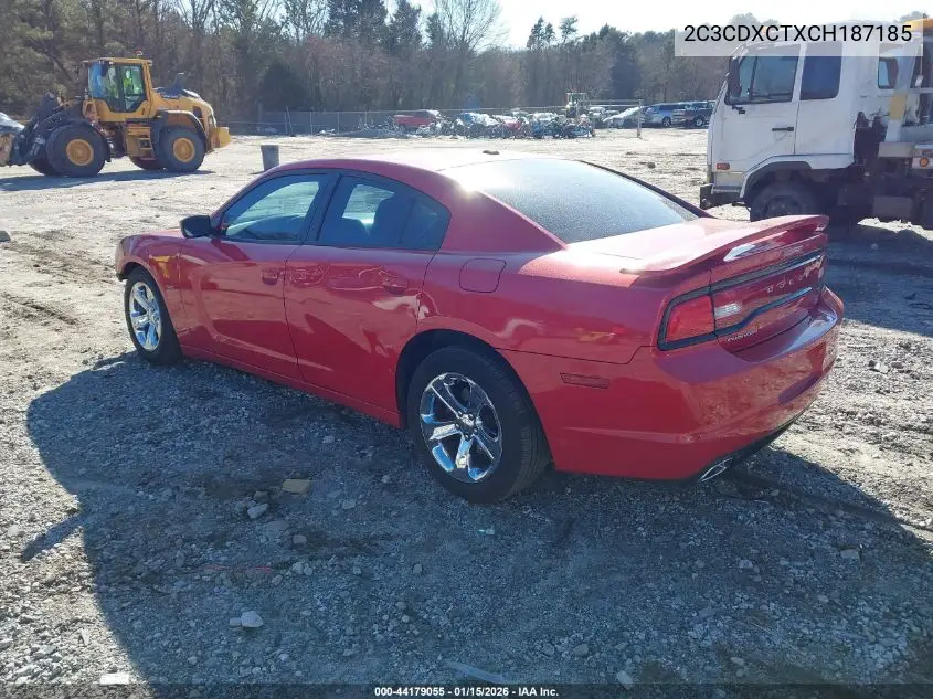 2C3CDXCTXCH187185 2012 Dodge Charger R/T