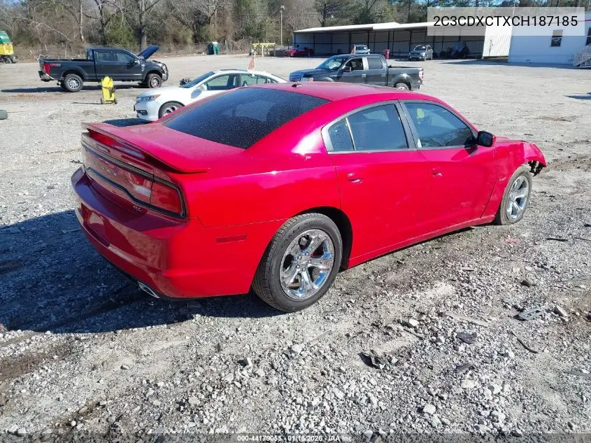 2C3CDXCTXCH187185 2012 Dodge Charger R/T