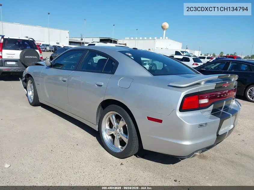 2C3CDXCT1CH134794 2012 Dodge Charger R/T