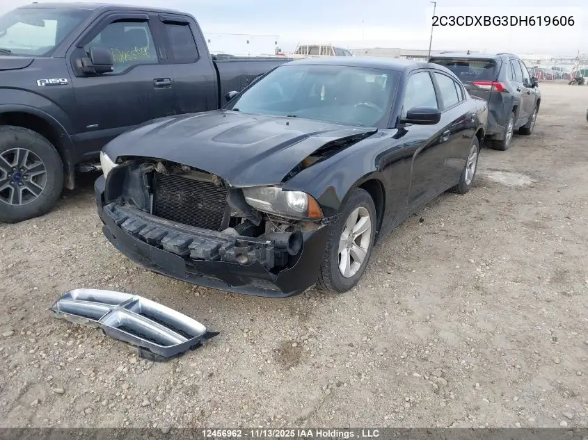 2C3CDXBG3DH619606 2013 Dodge Charger Se