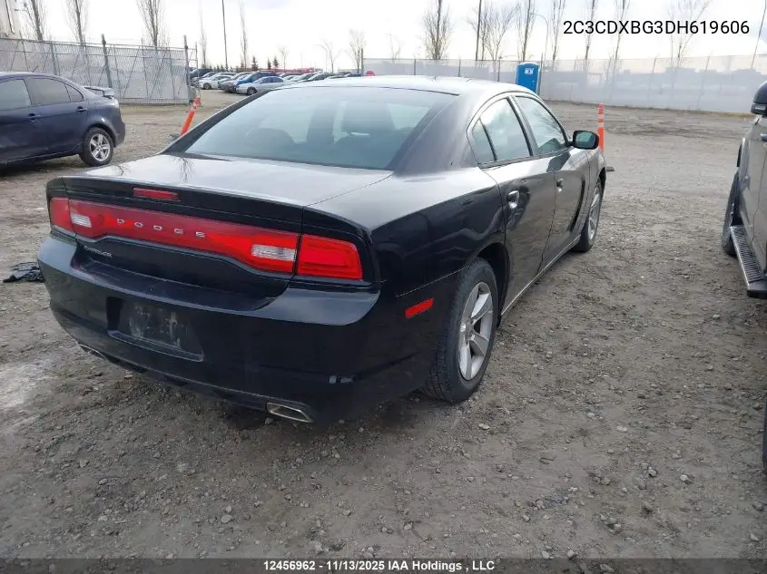 2C3CDXBG3DH619606 2013 Dodge Charger Se
