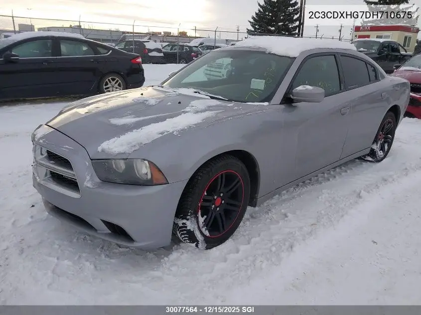 2C3CDXHG7DH710675 2013 Dodge Charger Sxt