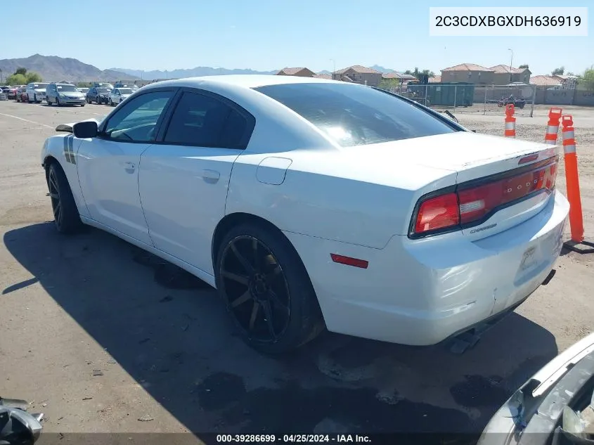 2C3CDXBGXDH636919 2013 Dodge Charger Se