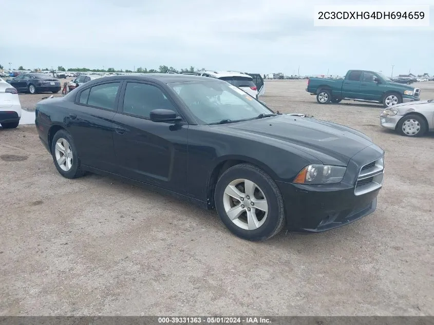 2C3CDXHG4DH694659 2013 Dodge Charger Sxt Plus