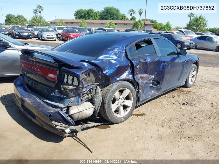 2013 Dodge Charger Se VIN: 2C3CDXBG8DH737862 Lot: 39414997