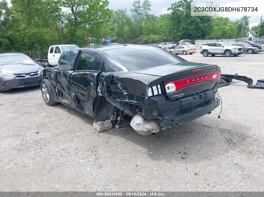 2C3CDXJG8DH678734 2013 Dodge Charger Sxt