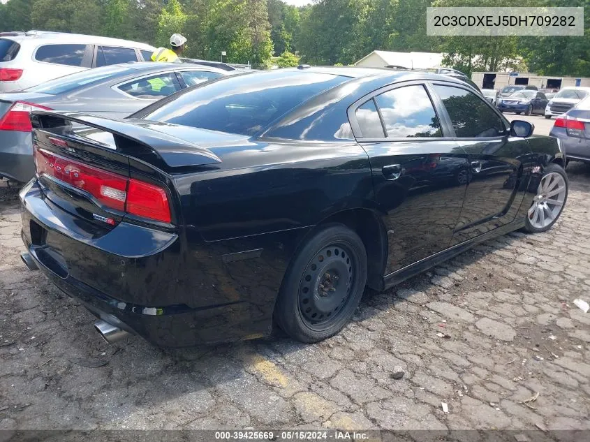 2013 Dodge Charger Srt8 VIN: 2C3CDXEJ5DH709282 Lot: 39425669