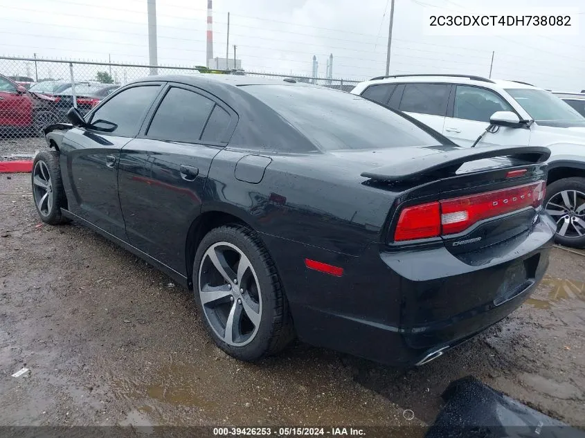 2013 Dodge Charger R/T VIN: 2C3CDXCT4DH738082 Lot: 39426253