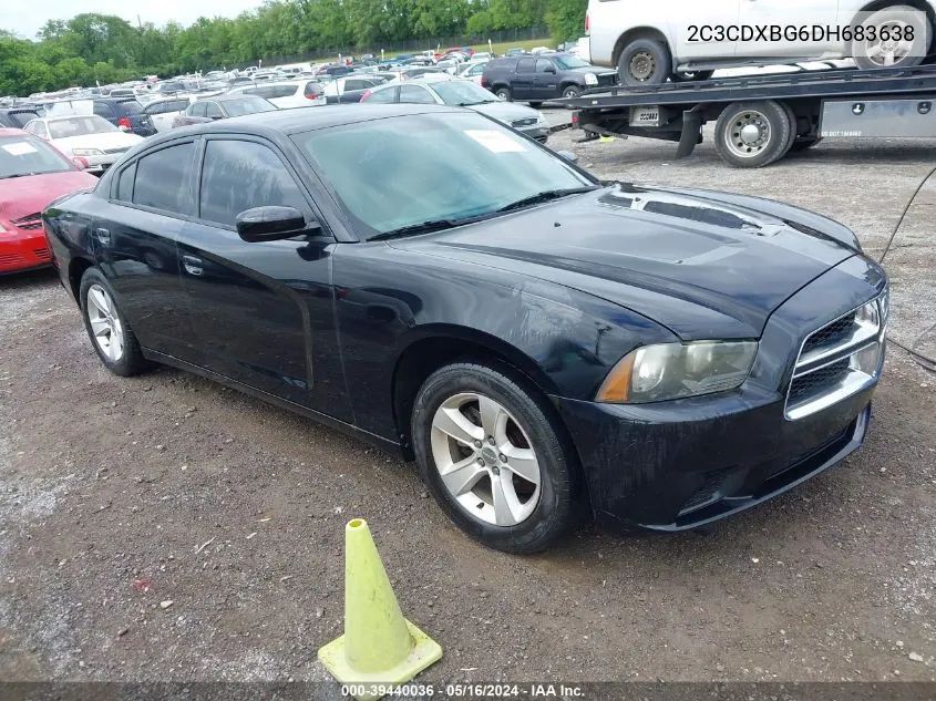 2013 Dodge Charger Se VIN: 2C3CDXBG6DH683638 Lot: 39440036