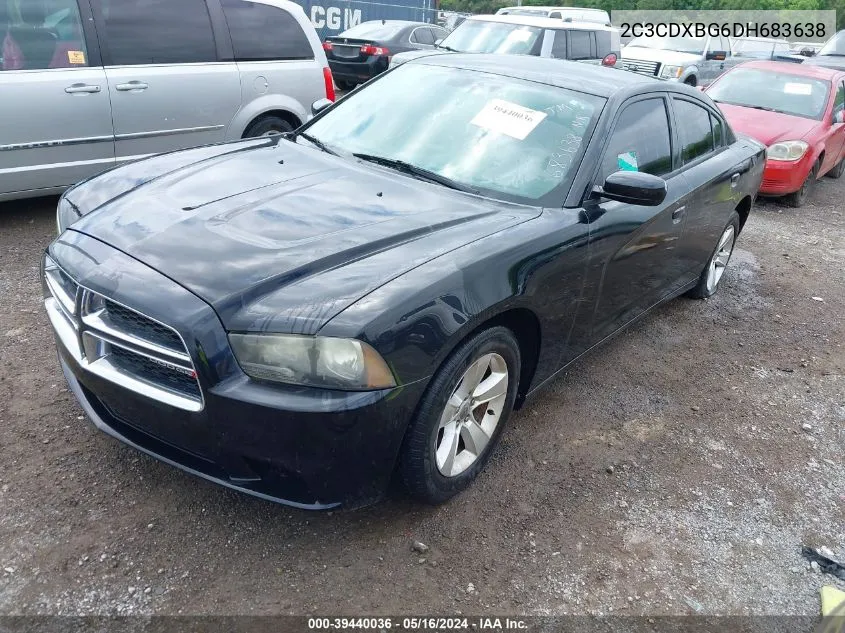 2C3CDXBG6DH683638 2013 Dodge Charger Se