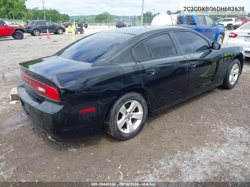 2C3CDXBG6DH683638 2013 Dodge Charger Se