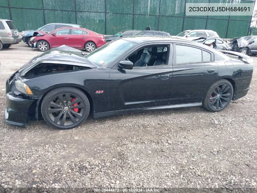 2C3CDXEJ5DH684691 2013 Dodge Charger Srt8