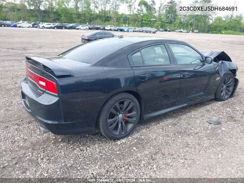 2C3CDXEJ5DH684691 2013 Dodge Charger Srt8