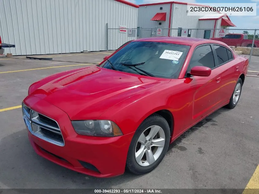 2C3CDXBG7DH626106 2013 Dodge Charger Se