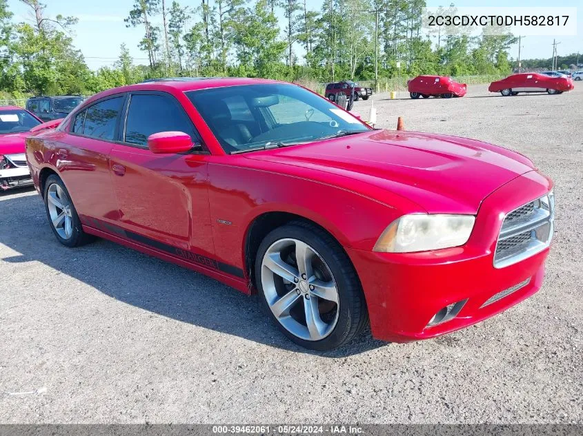 2013 Dodge Charger R/T Plus VIN: 2C3CDXCT0DH582817 Lot: 39462061