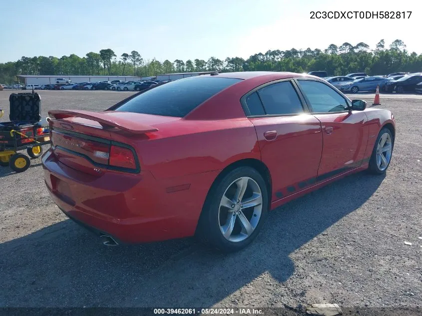 2C3CDXCT0DH582817 2013 Dodge Charger R/T Plus