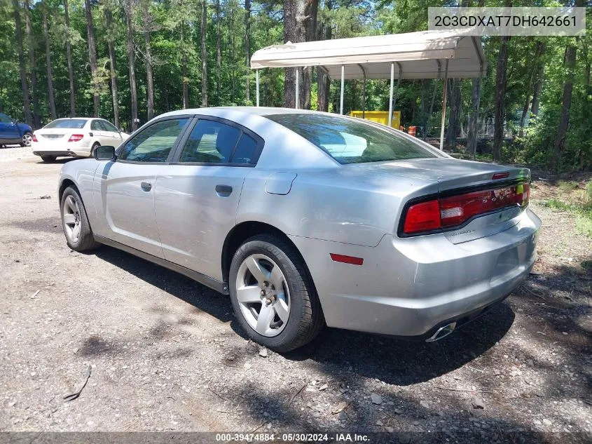 2013 Dodge Charger Police VIN: 2C3CDXAT7DH642661 Lot: 39474884