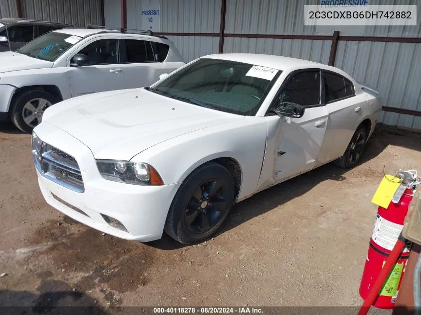 2C3CDXBG6DH742882 2013 Dodge Charger Se