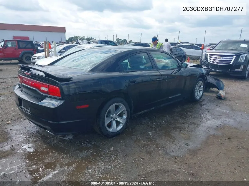 2013 Dodge Charger Se VIN: 2C3CDXBG1DH707277 Lot: 40138507