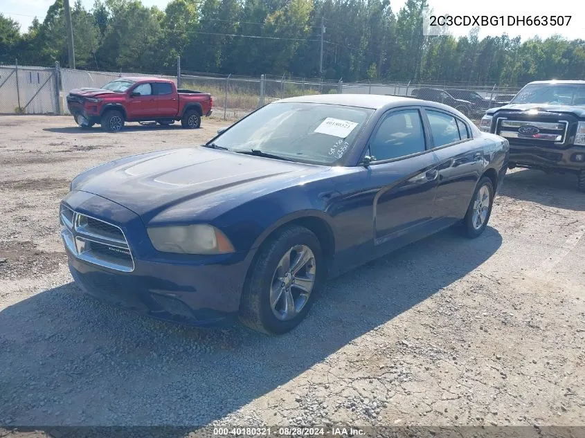 2013 Dodge Charger Se VIN: 2C3CDXBG1DH663507 Lot: 40180321