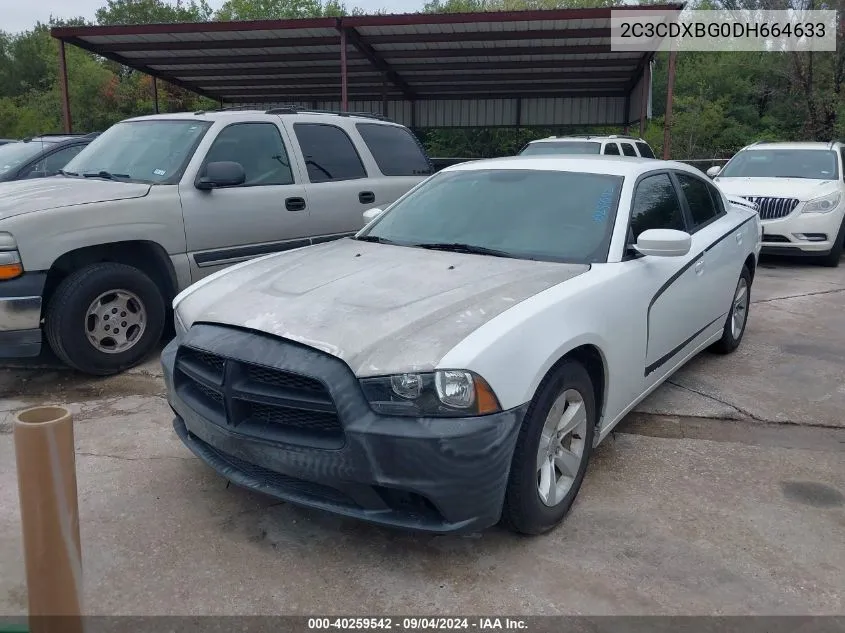 2C3CDXBG0DH664633 2013 Dodge Charger Se