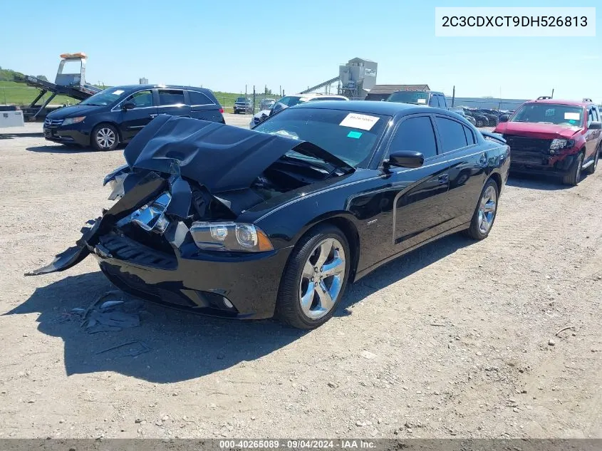 2013 Dodge Charger R/T VIN: 2C3CDXCT9DH526813 Lot: 40265089