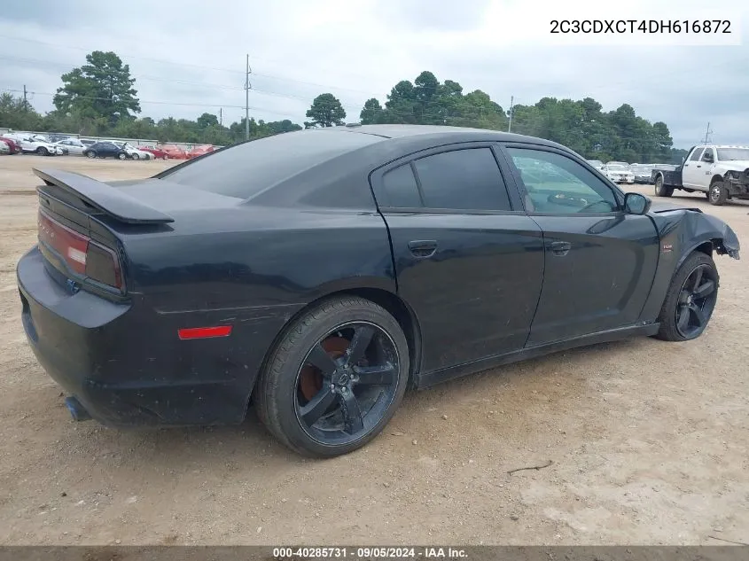 2C3CDXCT4DH616872 2013 Dodge Charger R/T