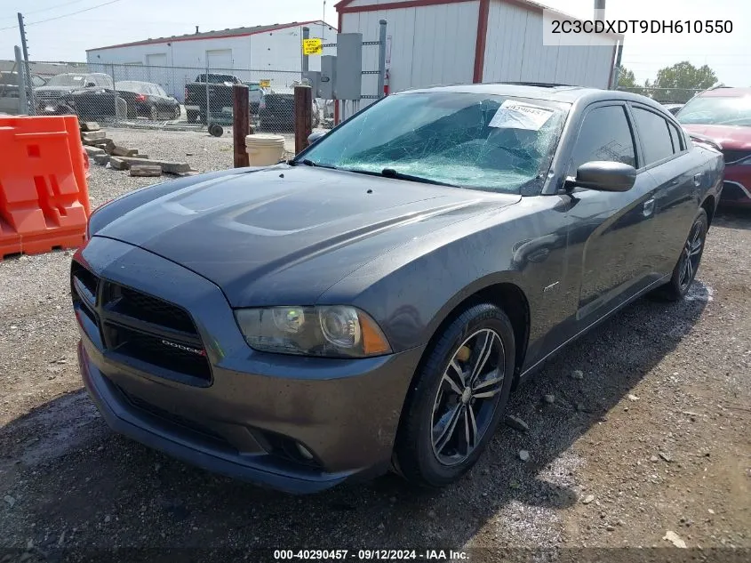 2013 Dodge Charger R/T VIN: 2C3CDXDT9DH610550 Lot: 40290457