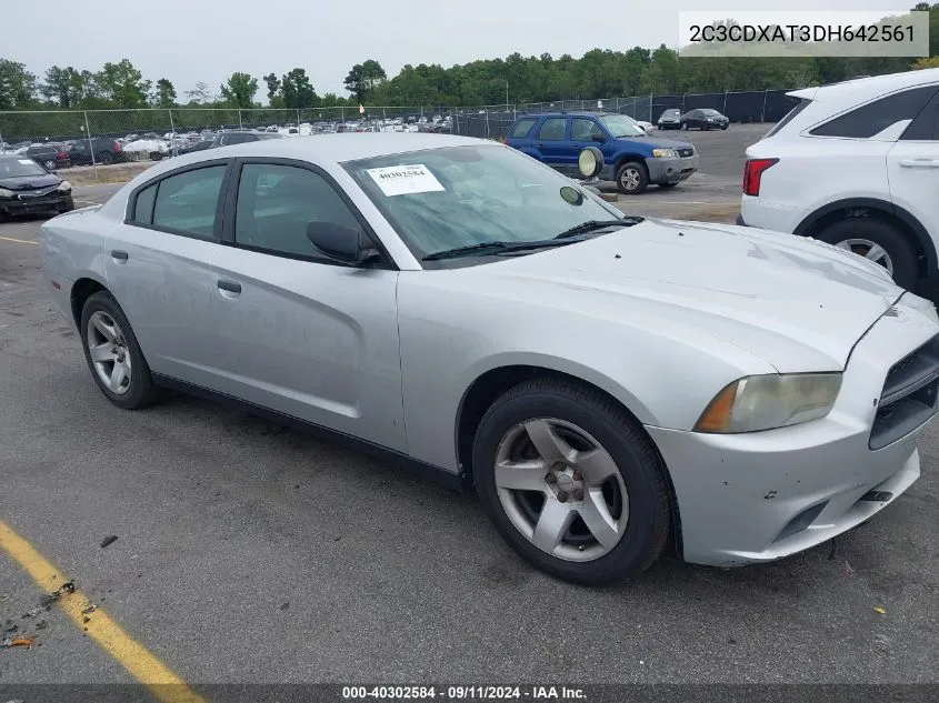 2C3CDXAT3DH642561 2013 Dodge Charger Police