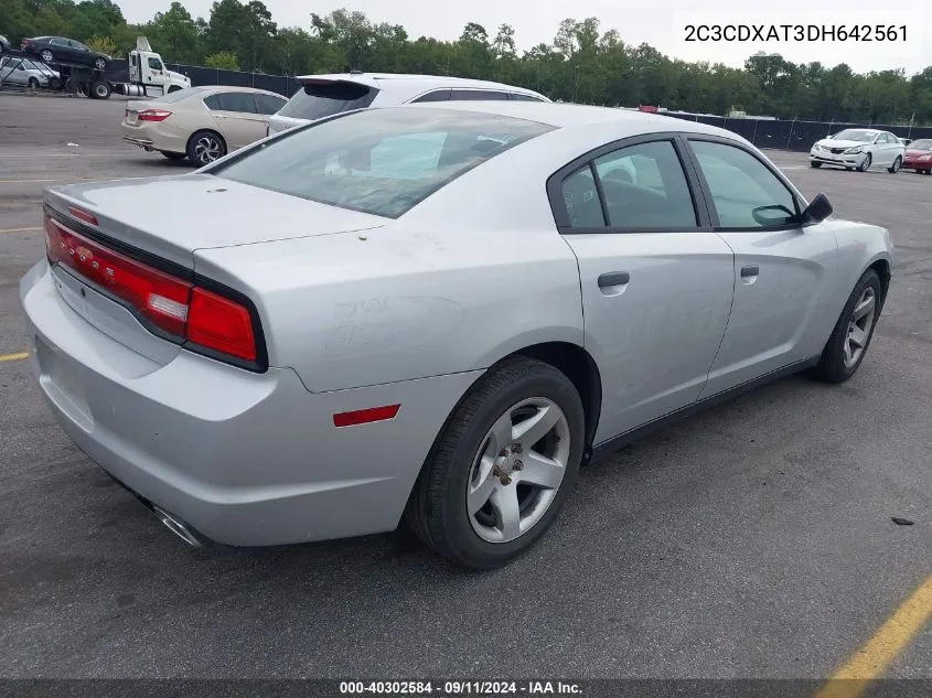 2C3CDXAT3DH642561 2013 Dodge Charger Police