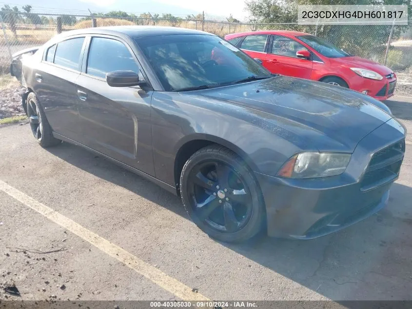 2013 Dodge Charger Sxt VIN: 2C3CDXHG4DH601817 Lot: 40305030