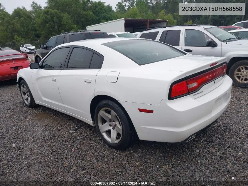 2013 Dodge Charger Police VIN: 2C3CDXAT5DH568558 Lot: 40307982