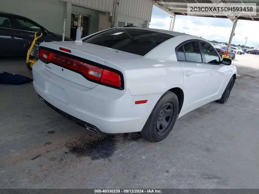 2C3CDXAT5DH593458 2013 Dodge Charger Police