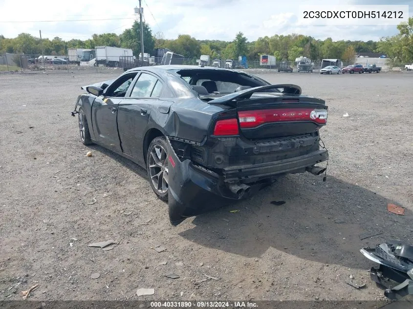 2C3CDXCT0DH514212 2013 Dodge Charger Road/Track