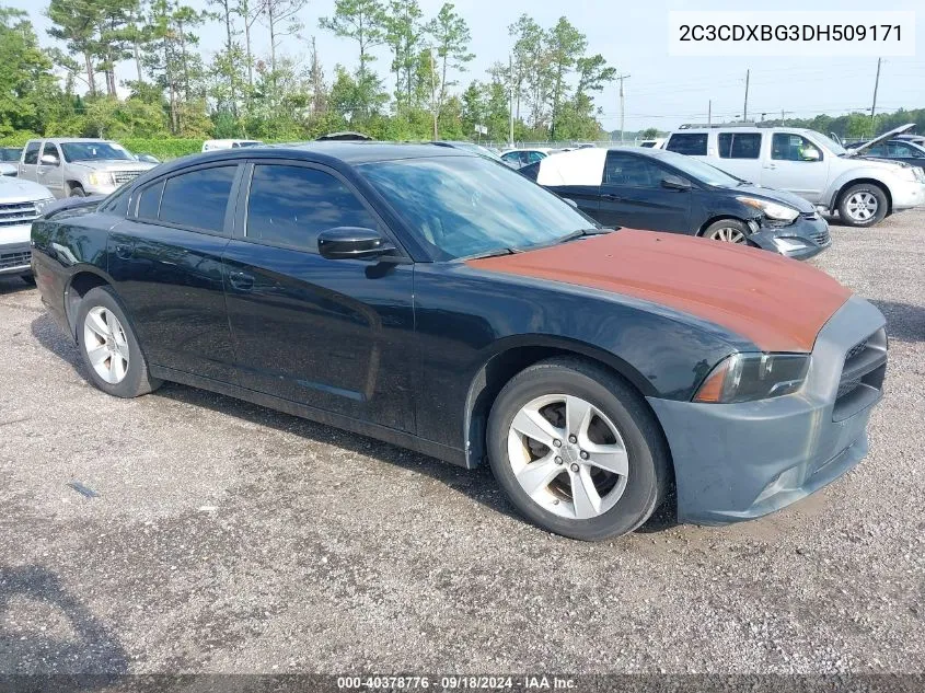 2013 Dodge Charger Se VIN: 2C3CDXBG3DH509171 Lot: 40378776