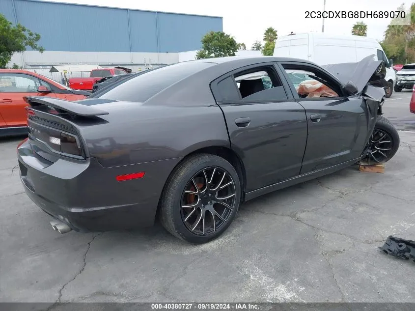 2C3CDXBG8DH689070 2013 Dodge Charger Se