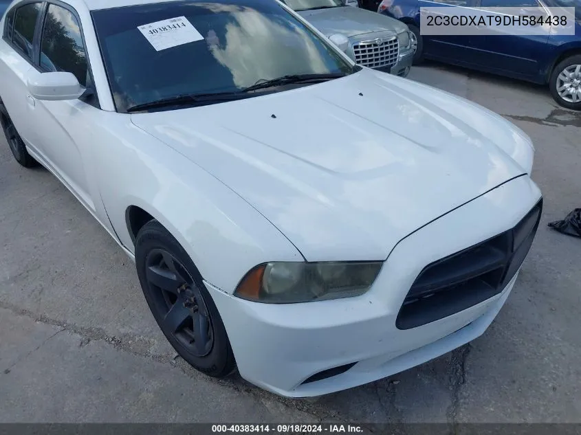 2013 Dodge Charger Police VIN: 2C3CDXAT9DH584438 Lot: 40383414