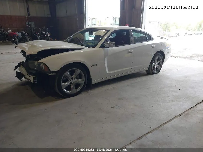 2C3CDXCT3DH592130 2013 Dodge Charger Road/Track