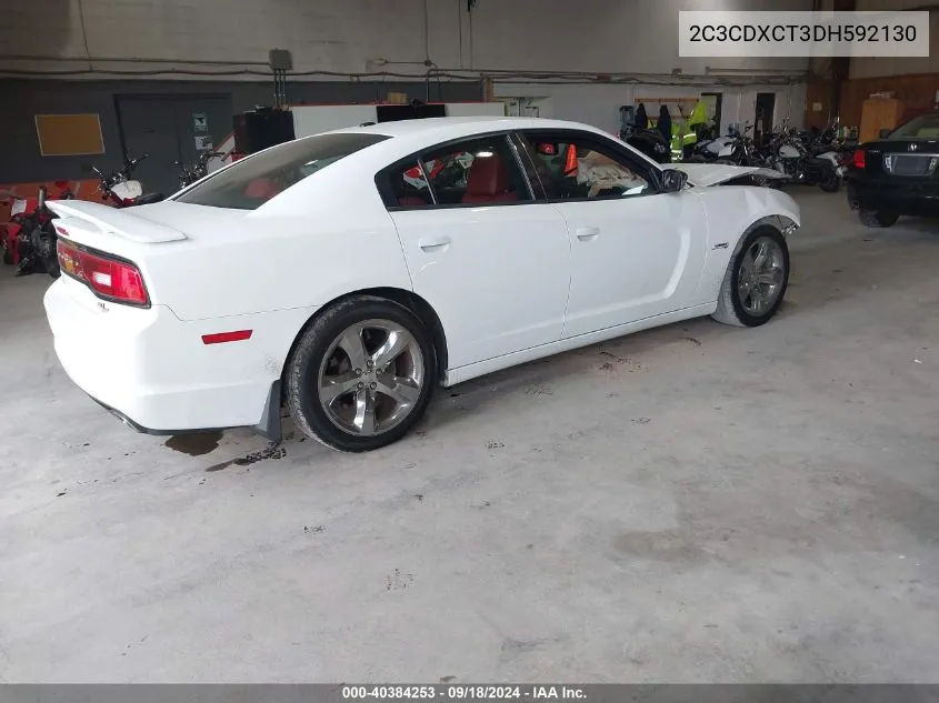 2C3CDXCT3DH592130 2013 Dodge Charger Road/Track