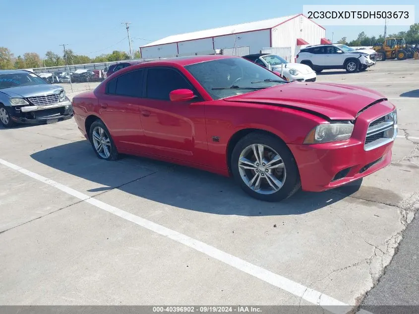 2013 Dodge Charger R/T Plus VIN: 2C3CDXDT5DH503673 Lot: 40396902