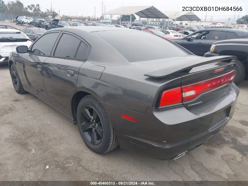 2013 Dodge Charger Se VIN: 2C3CDXBG1DH684566 Lot: 40400313