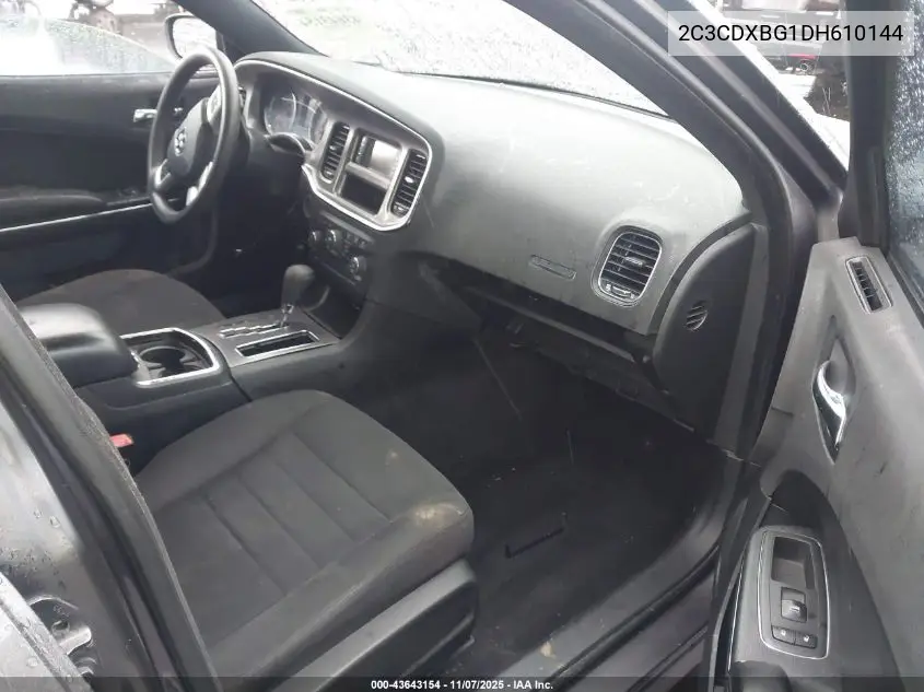 2C3CDXBG1DH610144 2013 Dodge Charger Se
