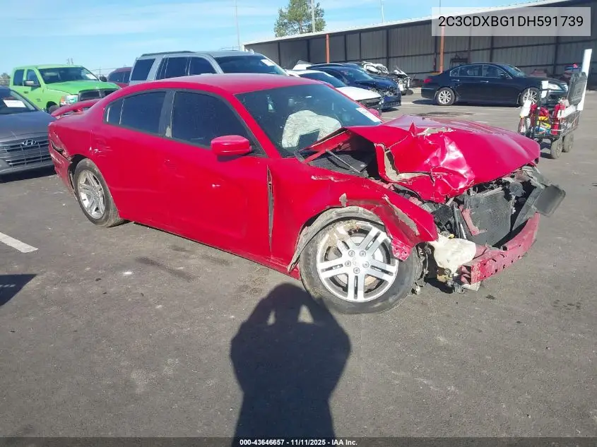 2C3CDXBG1DH591739 2013 Dodge Charger Se