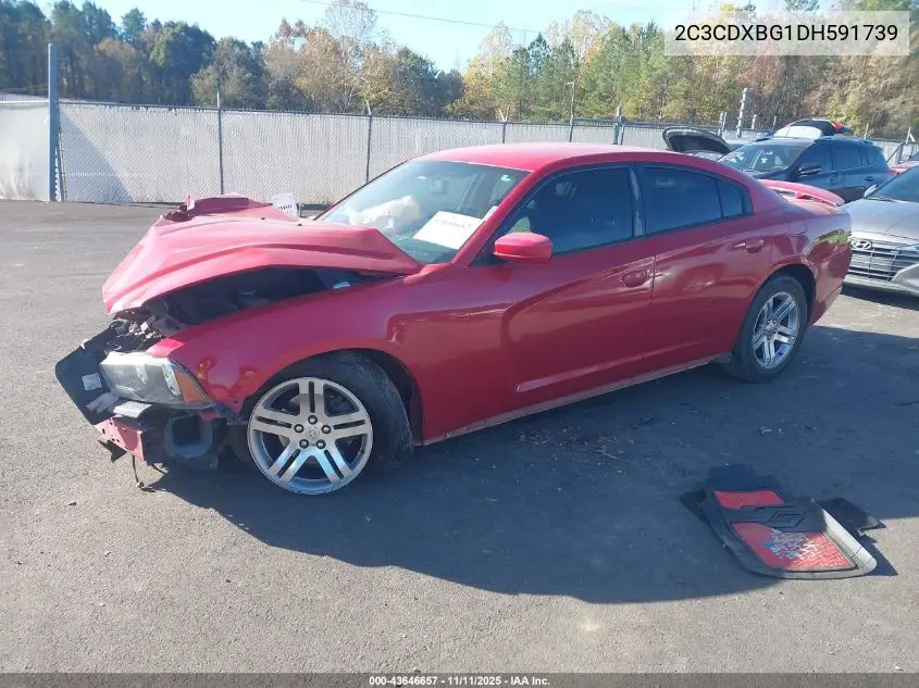 2C3CDXBG1DH591739 2013 Dodge Charger Se