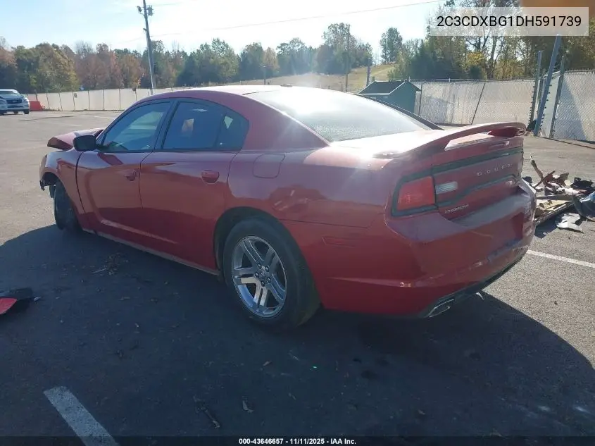 2C3CDXBG1DH591739 2013 Dodge Charger Se