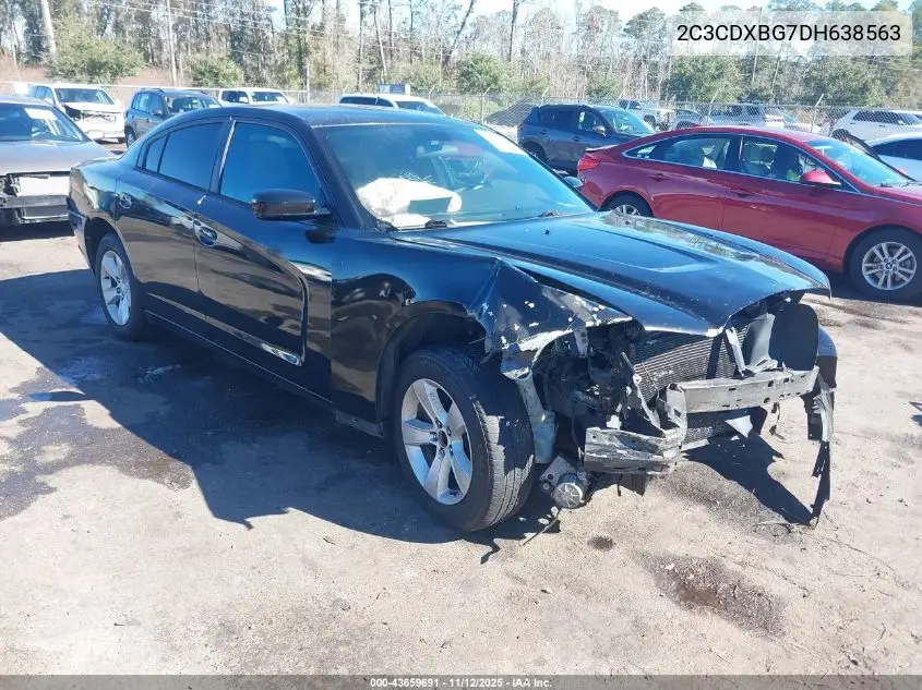 2C3CDXBG7DH638563 2013 Dodge Charger Se