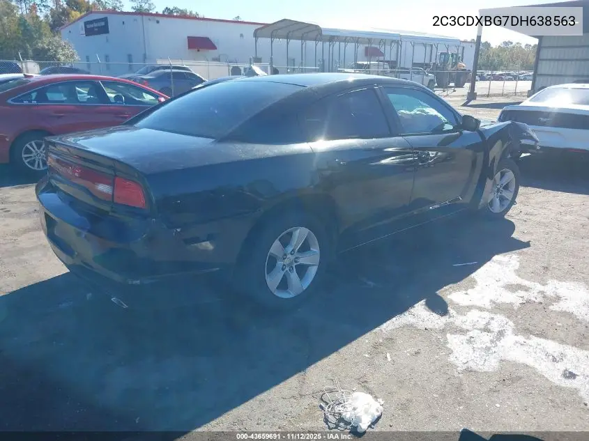 2C3CDXBG7DH638563 2013 Dodge Charger Se
